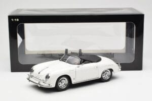 Porsche 356A Speedster Valge AUTOart 1:18 77862 Metall - pilt 8/8