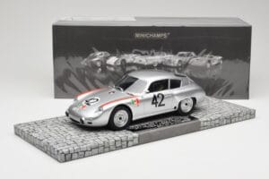 Porsche 356B 1600 GS Carrera GTL Abarth #42 H. Herrmann / H. Linge Targa Florio 1962 Minichamps 1:18 107626842 Vaik - pilt 6/6