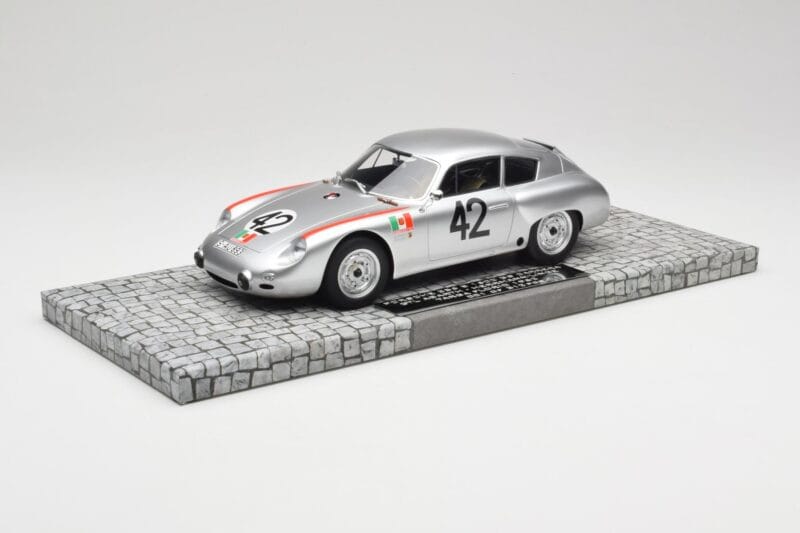 Porsche 356B 1600 GS Carrera GTL Abarth #42 H. Herrmann / H. Linge Targa Florio 1962 Minichamps 1:18 107626842 Vaik