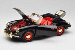 Porsche 356B Kabriolett Must Bburago 1:18 3031D Metall - pilt 2/8