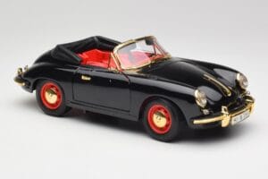 Porsche 356B Kabriolett Must Bburago 1:18 3031D Metall - pilt 6/8