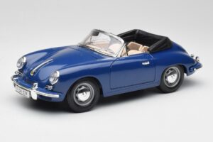 Porsche 356B Kabriolett Sinine Bburago 1:18 3051 Metall