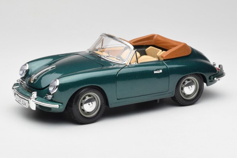 Porsche 356B Kabriolett Roheline Bburago 1:18 3051-M1 Metall