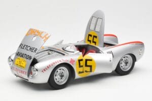 Porsche 550-1500 RS Spyder #55 H. Herrmann Carrera Panamericana 1954 AUTOart 1:18 85470 Metall - pilt 2/8