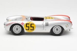 Porsche 550-1500 RS Spyder #55 H. Herrmann Carrera Panamericana 1954 AUTOart 1:18 85470 Metall - pilt 4/8