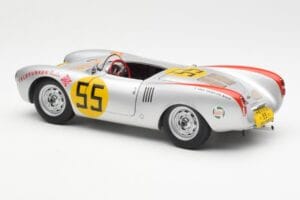 Porsche 550-1500 RS Spyder #55 H. Herrmann Carrera Panamericana 1954 AUTOart 1:18 85470 Metall - pilt 7/8