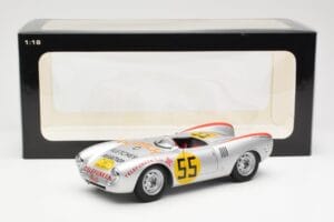 Porsche 550-1500 RS Spyder #55 H. Herrmann Carrera Panamericana 1954 AUTOart 1:18 85470 Metall - pilt 8/8