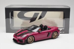 Porsche 718 982 Spyder RS Weissach Package Ruby Star Neo GT Spirit 1:18 GT486 Vaik - pilt 6/6