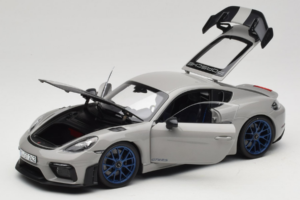 Porsche 718 Cayman 982 GT4 RS Weissach Package Chalk Norev 1:18 187253 Metall - pilt 3/8