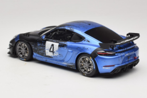 Porsche 718 Cayman GT4 RS Clubsport Must Sinine Otto 1:18 OT469 Vaik - pilt 5/6