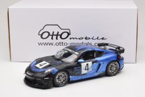 Porsche 718 Cayman GT4 RS Clubsport Must Sinine Otto 1:18 OT469 Vaik - pilt 6/6