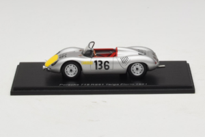 Porsche 718 RS 61 #136 S. Moss / G. Hill Porsche KG Targa Florio 1961 Spark 1:43 S4149 Vaik