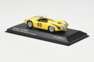 Porsche 718 RS61 #60 D. Wester Road America 500 Miles 1963 Minichamps 1:43 430636560 Metall - pilt 3/4