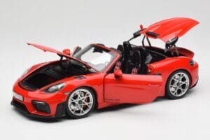 Porsche 718 Spyder RS Guards Red Norev 1:18 187271 Metall - pilt 2/8