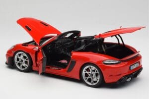 Porsche 718 Spyder RS Guards Red Norev 1:18 187271 Metall - pilt 5/8