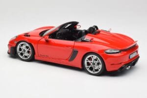 Porsche 718 Spyder RS Guards Red Norev 1:18 187271 Metall - pilt 7/8