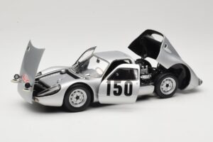 Porsche 904 GTS #150 E. Bohringer Rally Monte Carlo 1965 Class Winner Minichamps 1:18 180656750 Metall - pilt 2/8