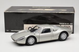 Porsche 904 GTS Hõbedane Minichamps 1:18 180067722 Metall - pilt 8/8