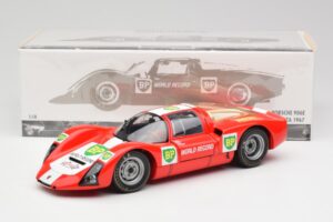 Porsche 906E BP World Record Runs Monza 1967 Minichamps 1:18 100676100 Metall - pilt 8/8