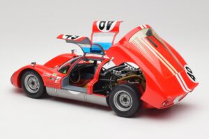 Porsche 906K #49 R. Vogele / J. Siffert 12 Hours of Sebring 1966 Minichamps 1:18 100666149 Metall - pilt 5/8