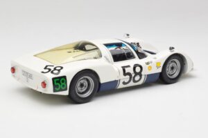 Porsche 906K #58 G. Klass / R. Stommelen 24 Hours of Le Mans 1966 Minichamps 1:18 100666158 Metall - pilt 3/8