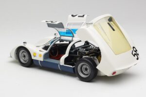 Porsche 906K #58 G. Klass / R. Stommelen 24 Hours of Le Mans 1966 Minichamps 1:18 100666158 Metall - pilt 5/8