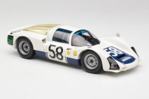 Porsche 906K #58 G. Klass / R. Stommelen 24 Hours of Le Mans 1966 Minichamps 1:18 100666158 Metall - pilt 6/8