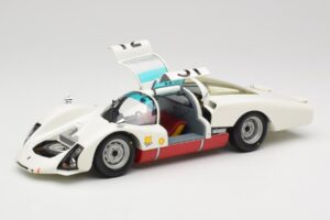 Porsche 906 LH #31 H. Herrmann / H. Linge Porsche System Engineering 24 Hours of Le Mans 1966 Minichamps 1:18 100666131 Metal - pilt 2/8