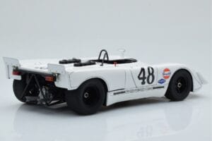Porsche 908/02 #48 S. McQueen / P. Revson 12 Hours of Sebring 2nd Place Post Race Version 1970 AUTOart 1:18 87072 Metall - pilt 3/8