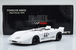 Porsche 908/02 #66A S. McQueen Holtville 1970 AUTOart 1:18 87073 Metall - pilt 8/8