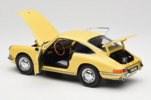 Porsche 911 901 Champagne Kollane Kyosho 1:18 08969Y Metall - pilt 5/8