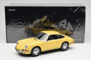 Porsche 911 901 Champagne Kollane Kyosho 1:18 08969Y Metall - pilt 8/8