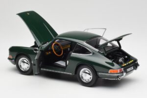 Porsche 911 901 Irish Roheline Kyosho 1:18 08969G Metall - pilt 5/8