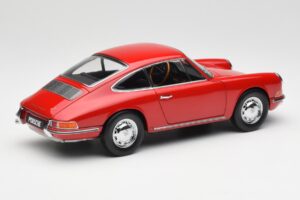 Porsche 911 901 Signal Punane Kyosho 1:18 08969R Metall - pilt 3/8
