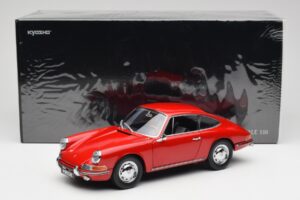 Porsche 911 901 Signal Punane Kyosho 1:18 08969R Metall - pilt 8/8
