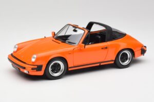 Porsche 911 930 Carrera 3.2 Targa Oranž Minichamps 1:18 100063064 Metall