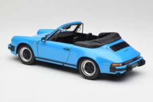 Porsche 911 930 Carrera Kabriolett Sinine Minichamps 1:18 100063032 Metall - pilt 7/8