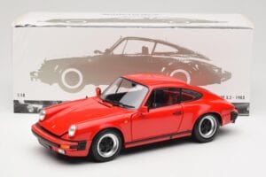 Porsche 911 930 Carrera 3.2 Guards Red Minichamps 1:18 100063021 Metall - pilt 8/8