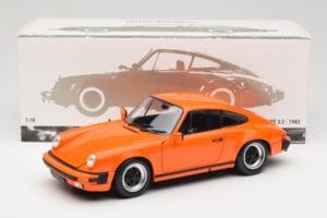 Porsche 911 930 Carrera 3.2 Signal Orange Minichamps 1:18 100063025 Metall - pilt 8/8