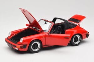 Porsche 911 930 Carrera Targa 3.2 Guards Red Minichamps 1:18 100063061 Metall - pilt 2/9