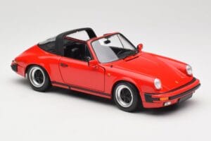 Porsche 911 930 Carrera Targa 3.2 Guards Red Minichamps 1:18 100063061 Metall - pilt 7/9