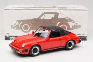 Porsche 911 930 Carrera Targa 3.2 Guards Red Minichamps 1:18 100063061 Metall - pilt 9/9
