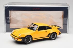 Porsche 911 930 Turbo 3.0 Kollane Norev 1:18 187579 Metall - pilt 8/8