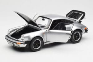 Porsche 911 930 Turbo 3.3 Hõbedane Norev 1:18 187574 Metall - pilt 2/8