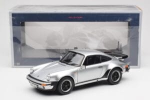 Porsche 911 930 Turbo 3.3 Hõbedane Norev 1:18 187574 Metall - pilt 8/8
