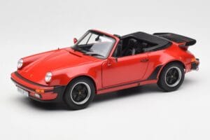 Porsche 911 930 Turbo Kabriolett Punane Norev 1:18 187664 Metall