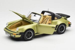 Porsche 911 930 Turbo Targa Roheline Metallik Norev 1:18 187526 Metall - pilt 2/10