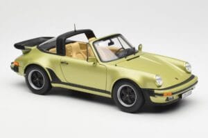 Porsche 911 930 Turbo Targa Roheline Metallik Norev 1:18 187526 Metall - pilt 8/10