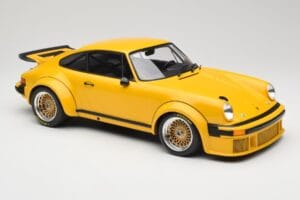 Porsche 911 934 RSR Kollane 1976 Minichamps 1:12 125766401 Metall - pilt 4/6