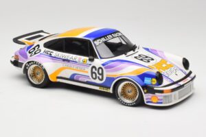 Porsche 911 934 Schiller Racing Team #69 R. Haldi / H. Vetsch 24 Hours of Le Mans 1976 Minichamps 1:18 155766469 Metall - pilt 4/6